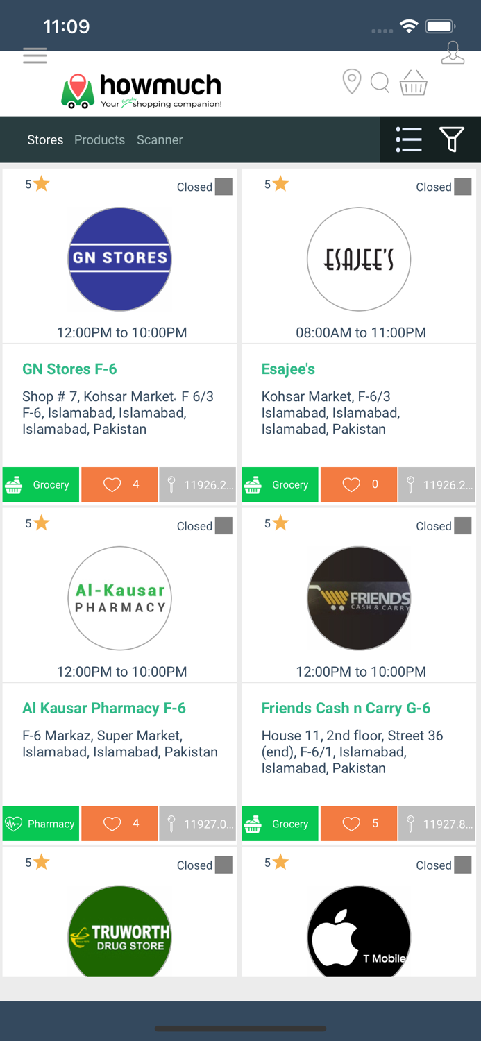 Howmuch - Grocery Shopping