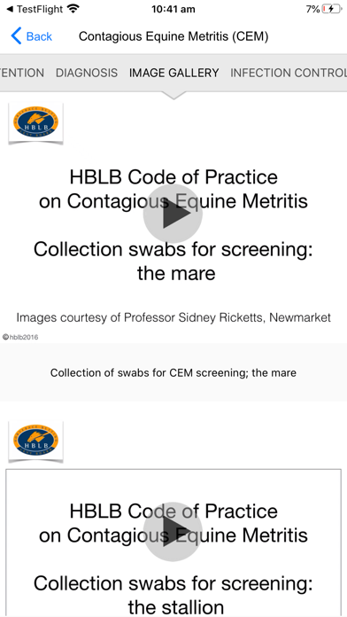EquiBioSafe screenshot