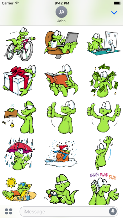 Bogworld Stickers Screenshot