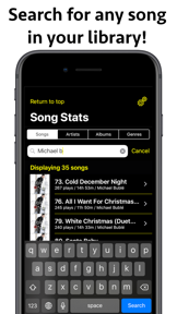 Song Stats for Apple Music screenshot