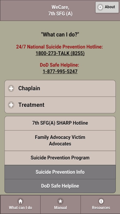 How to cancel & delete WeCare, 7th SFG (A) from iphone & ipad 1