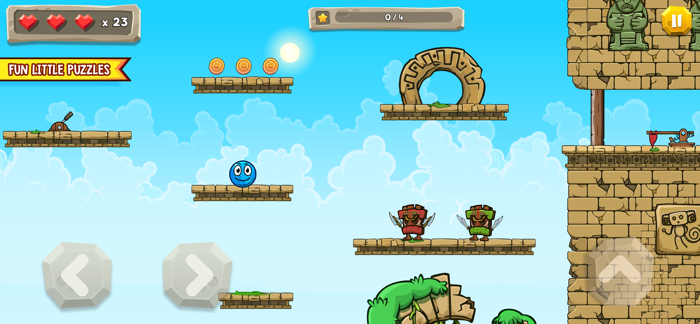 Blue Ball 11 Red Bounce Ball