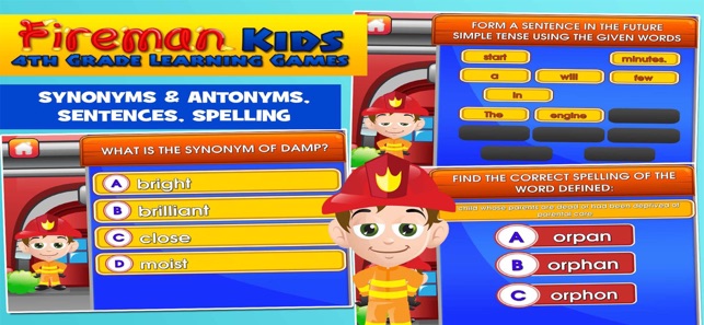 Fireman Kids 4th Grade Games(圖3)-速報App