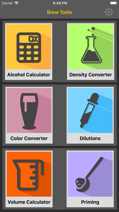 Brewery Tools Screenshot