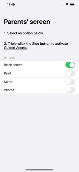 Game screenshot Infant Lock - black screen mod apk