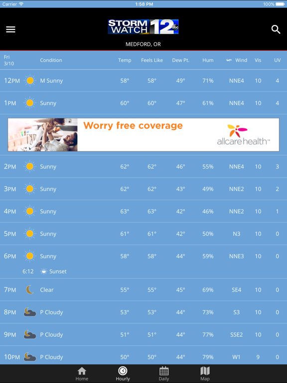 Screenshot #5 pour Stormwatch12 - KDRV Weather