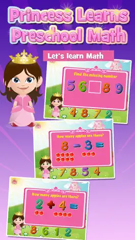Game screenshot Princess Learns Math for Kids mod apk