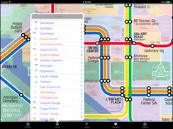 KickMap Washington DC Metro iPad image 4