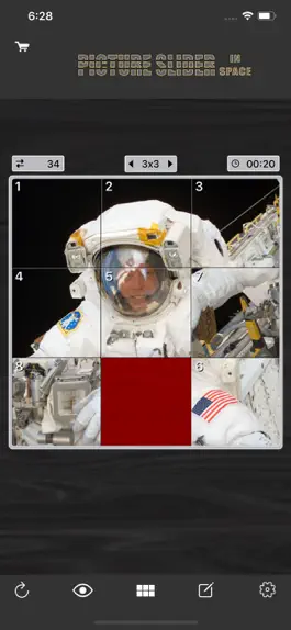 Game screenshot Picture Tile Slider In Space apk