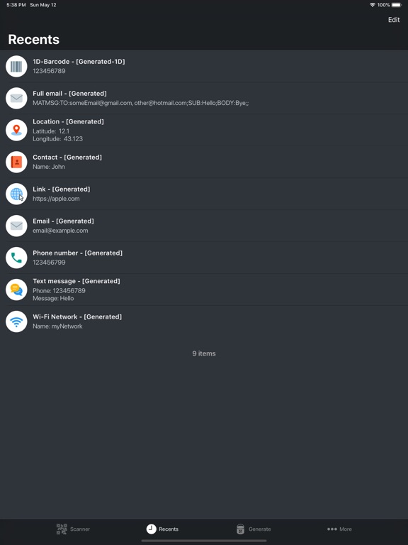 Screenshot #5 pour Code Reader - QR Scanner