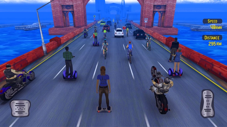 Hoverboard Racer: Gyro Scooter