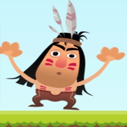 Protect Red Indian Man