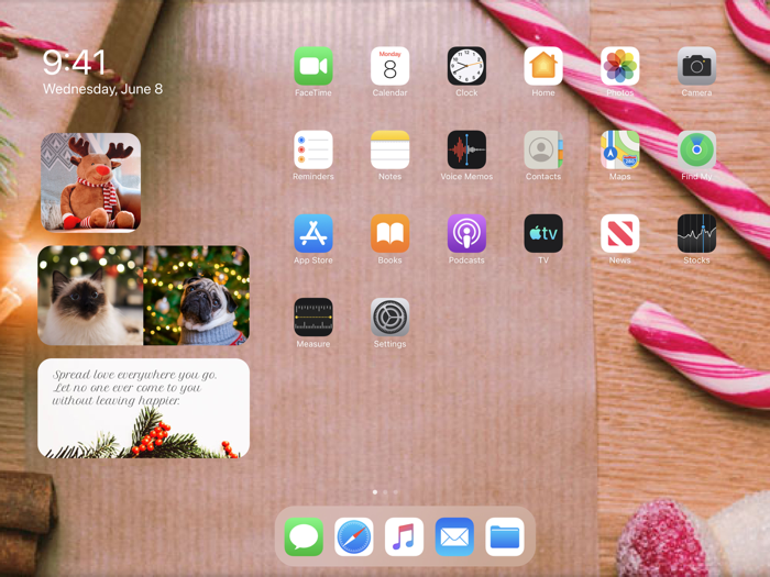 Widget icons themes custom
