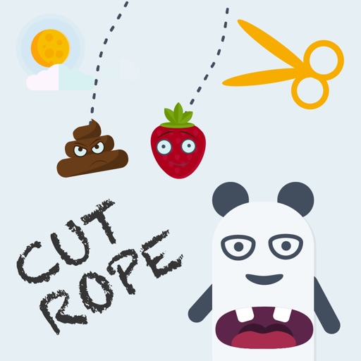 Panda Rope — режь веревку