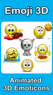 emojis 3d - animated sticker iphone screenshot 1