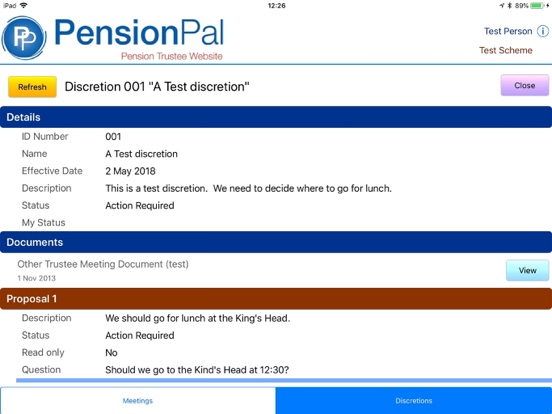 Screenshot #4 pour Trustee Meeting Assistant