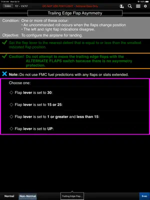 Boeing Interactive QRH screenshot 3
