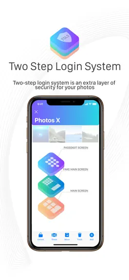 Game screenshot Photos X - Hide & Secure Photo apk