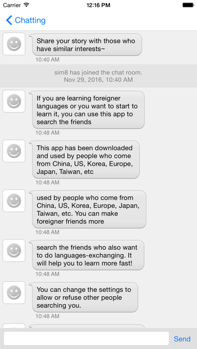 Fav Talk Pro - hobby Chatting Screenshot