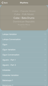 PercussionTutor screenshot