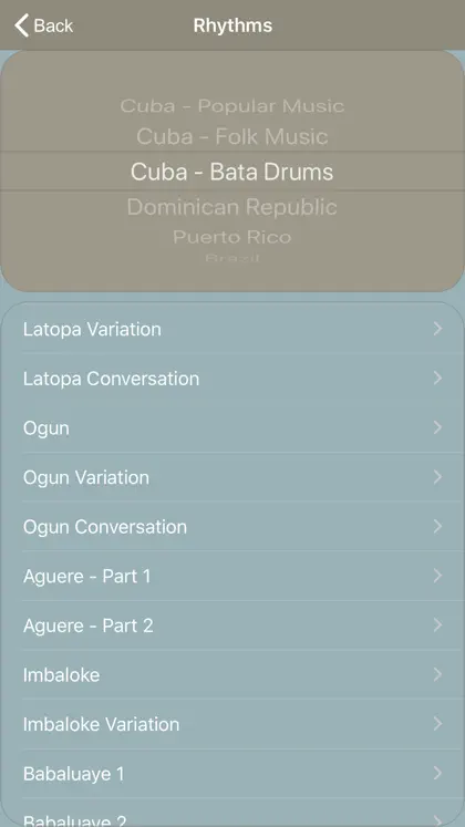Screenshot 5 von 6 zu PercussionTutor