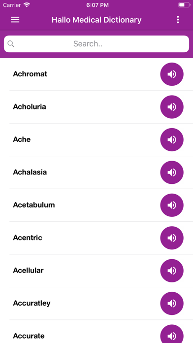 Screenshot #3 pour Hallo Medical Dictionary
