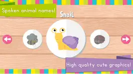 Game screenshot Puzzle Games for Kids: Animals apk