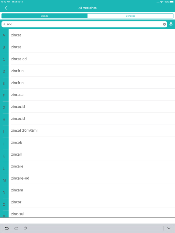 Medical & Pharma Dictionary iPad screenshot