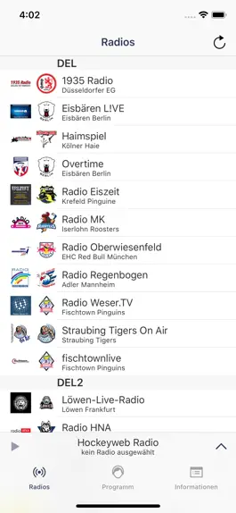 Game screenshot Hockeyweb Radio mod apk