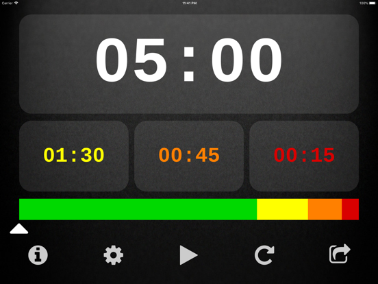 Speech Timer for Talks and Presentations screenshot