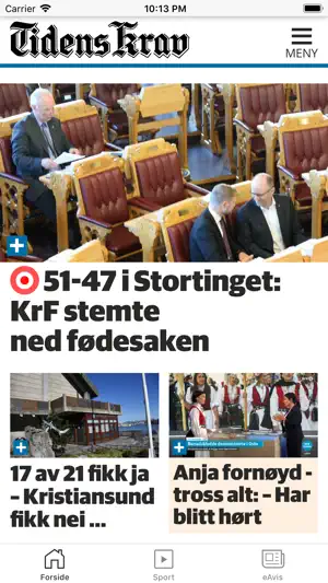 Tidens Krav Nyheter screenshot 3