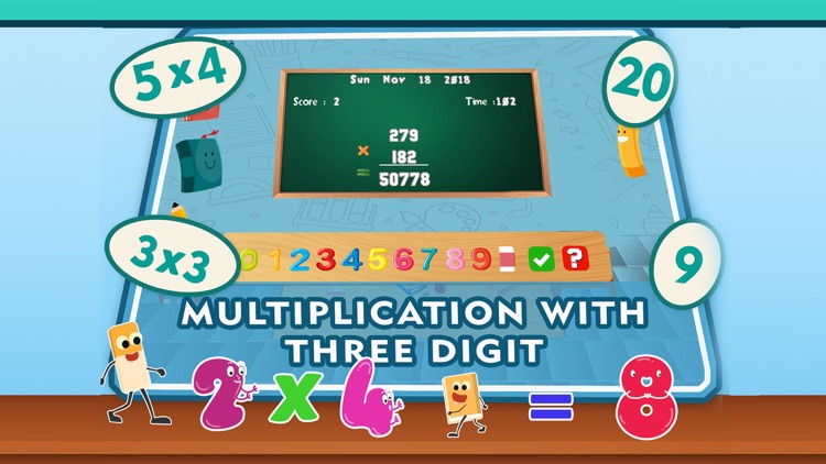 Math Multiplication Games Kids