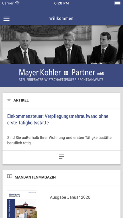 Screenshot #2 pour Mayer Kohler + Partner