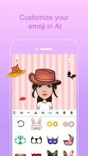 funmoji - customized avatar! iphone screenshot 1