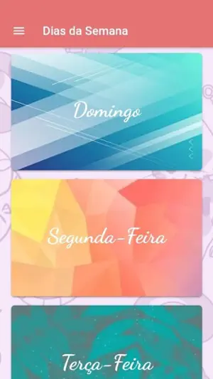 Dias da Semana screenshot 1