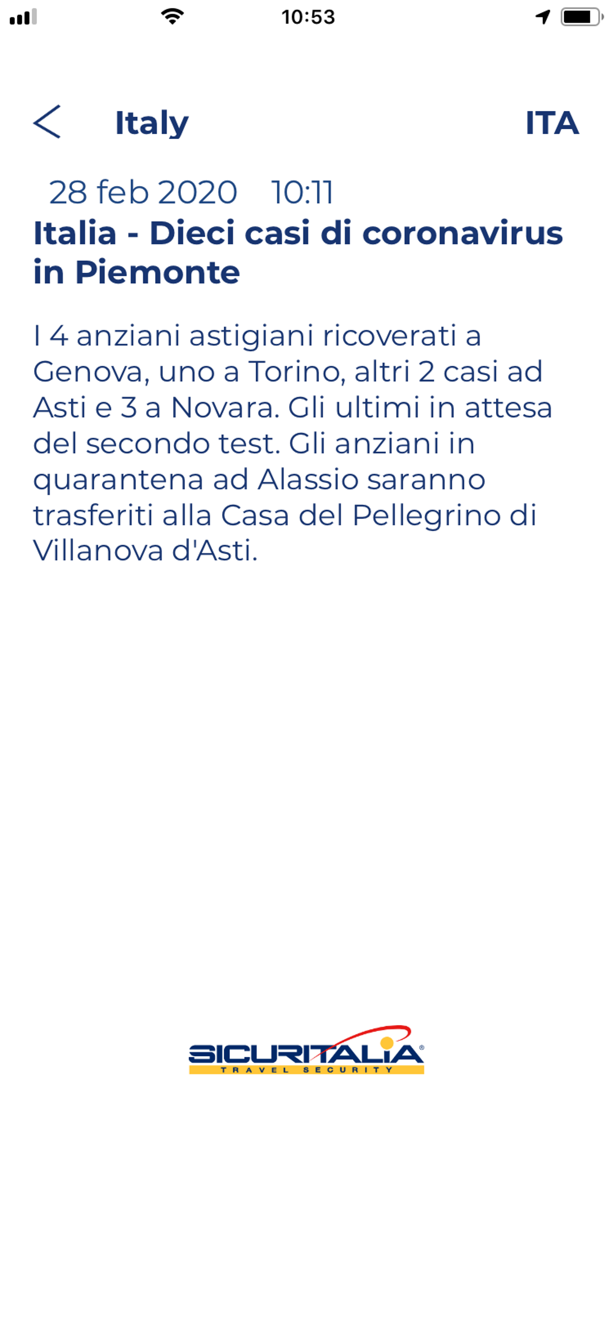 Sicuritalia Travel Security