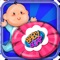 baby soap factory for kids, child need to follow instructions in the game for making baby soap