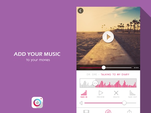 Screenshot #6 pour Video Fusion: Edit Movie Clips