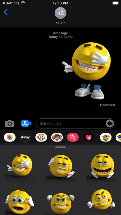 Screenshot #1 pour Emoji Faces - New Emojis