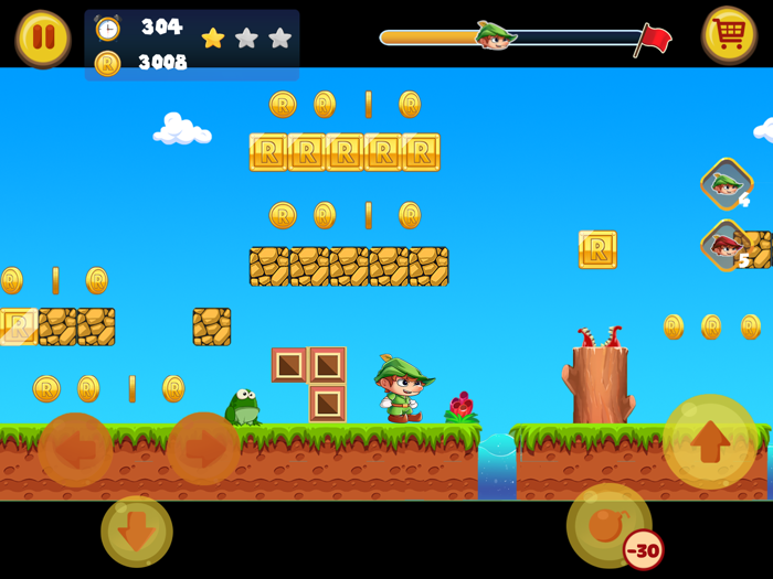 Robin Jungle World -Jump N Run