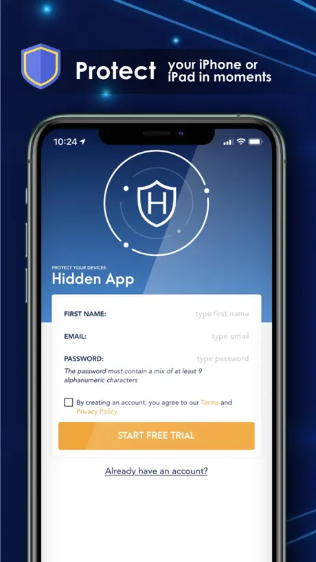 HiddenApp, Background Locator