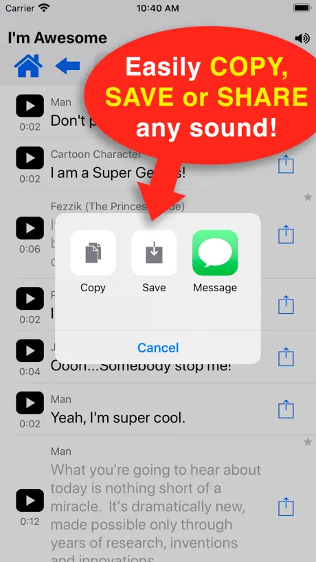 CLIPish Sounds