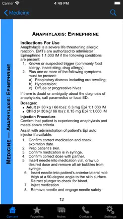 King County EMS Protocol Book iPhone image 3