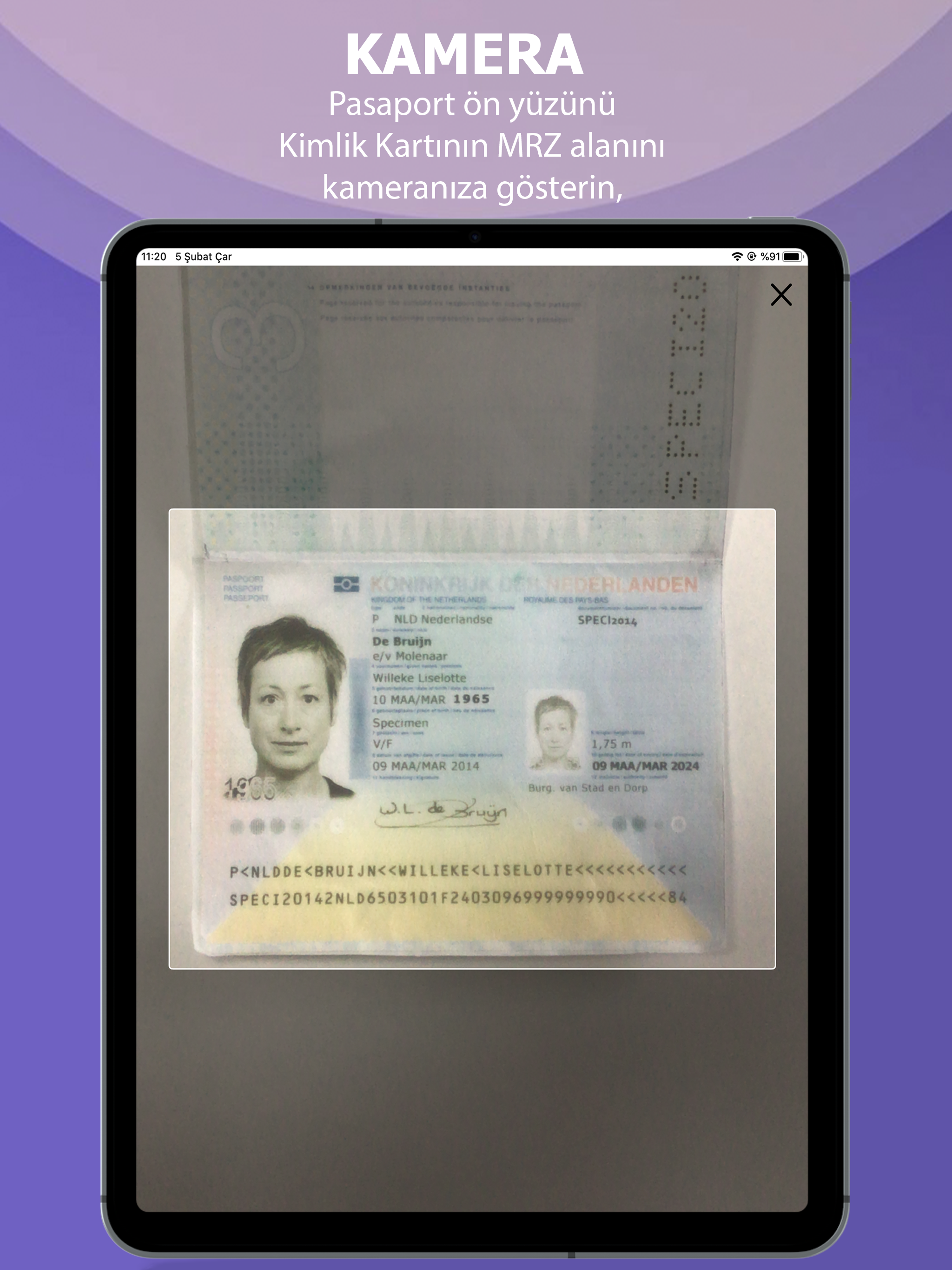 NFC READ - Passport & ID Card