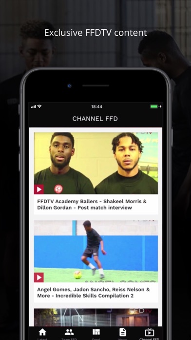 FFDTV iPhone screenshot 5 - Sports app