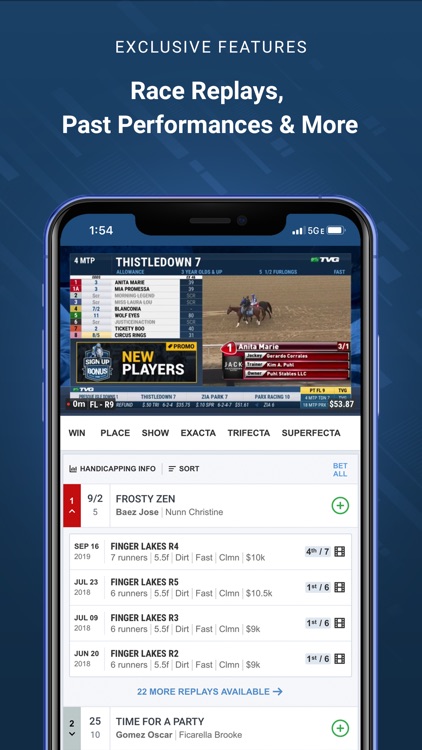 TVG - Horse Racing Betting App