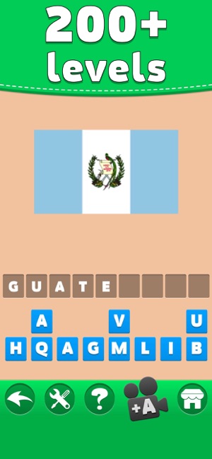 Flags Quiz - Word Puzzle Game(圖2)-速報App