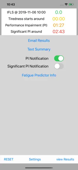 Game screenshot Fatigue Predictor Fb apk