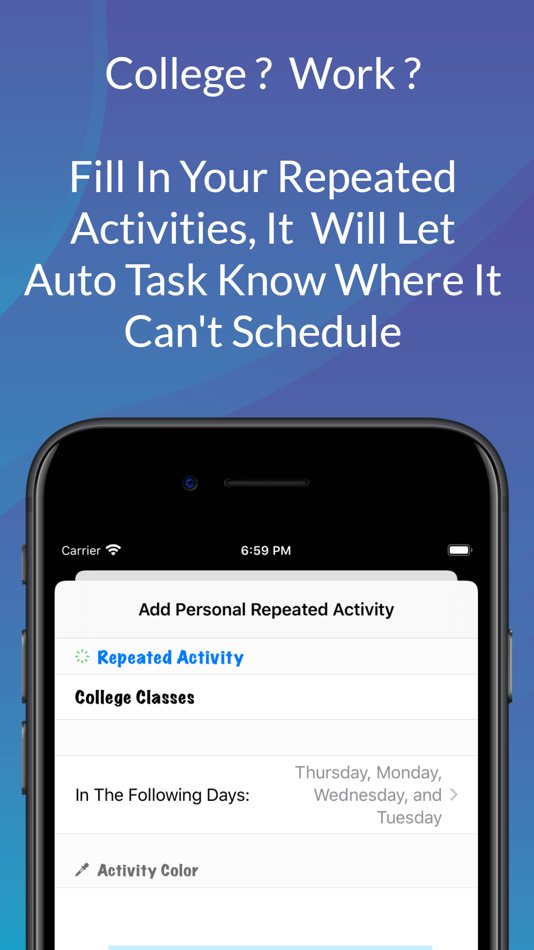 #7. Auto Task: Automatic Scheduler (iOS) 由: Ran Amir