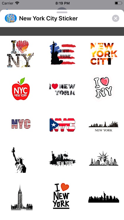 New York City Sticker